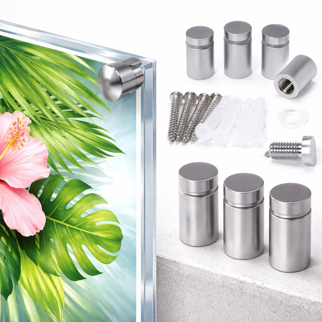 Accessoires et supports de fixation fournis